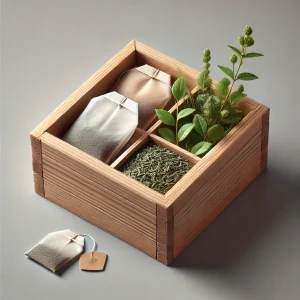 Wooden Tea Box